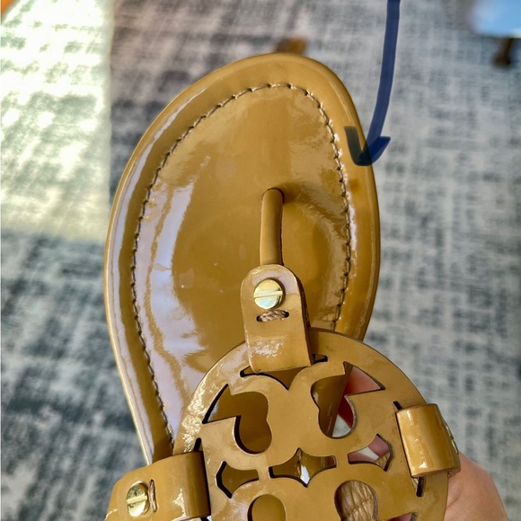 Tory Burch Miller Patent Leather Sandals - Picture 10 of 10
